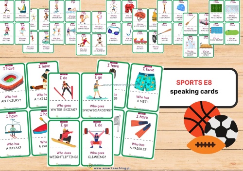 Sports E8 – gra językowa PDF dla ósmoklasistów