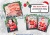Silly Santa PACK – wydrukowane materiały: duża sylweta Mikołaja, elementy stroju i karty pracy użyte na zajęciach języka angielskiego