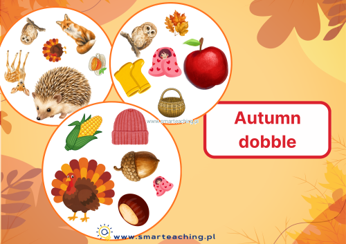 Autumn Dobble – jesienna gra po angielsku PDF